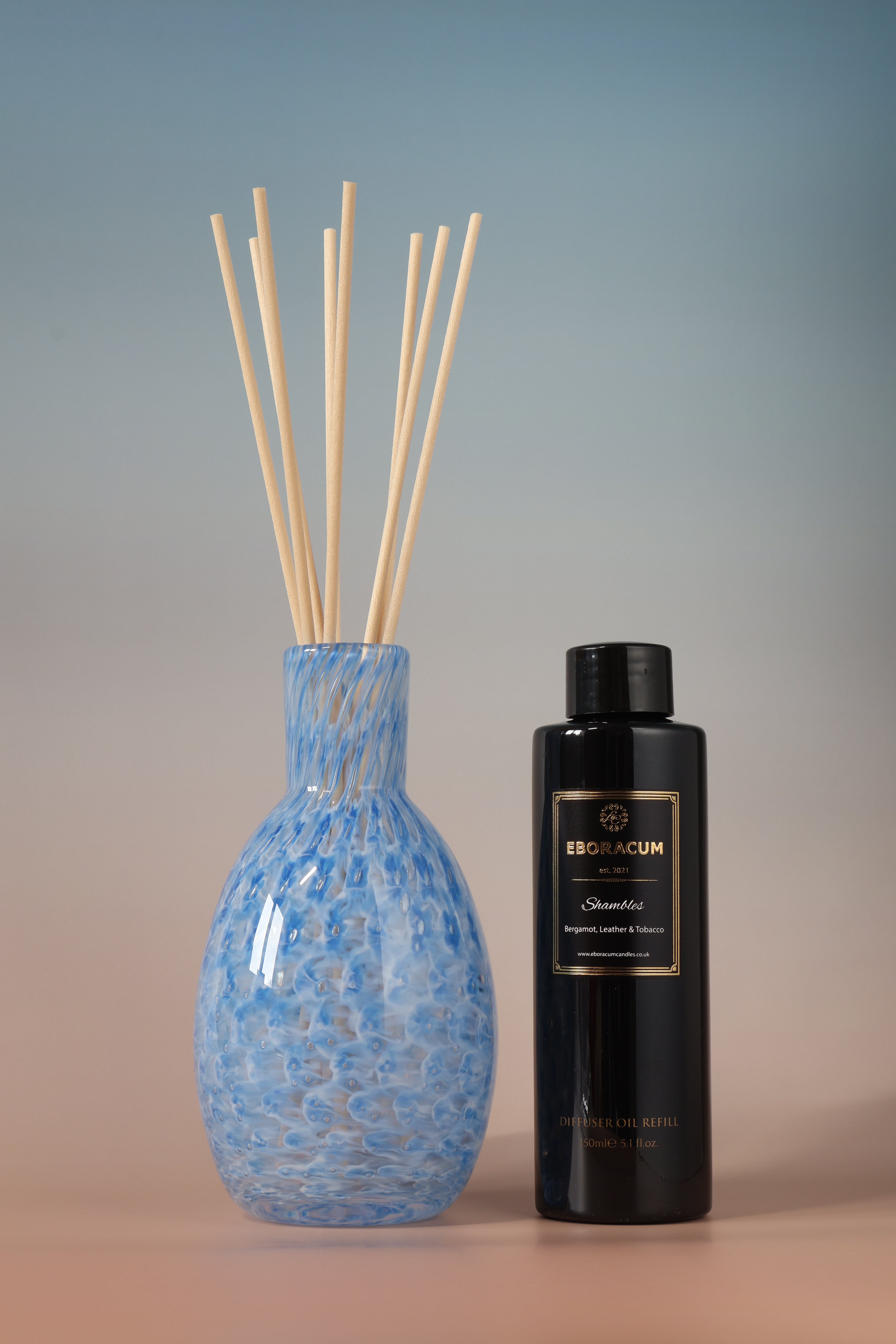 A Celebration of Colour Craft: Our Handblown Glass Diffusers by Stewart Hearn