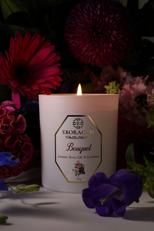 Eboracum Bouquet Floral Candle 
