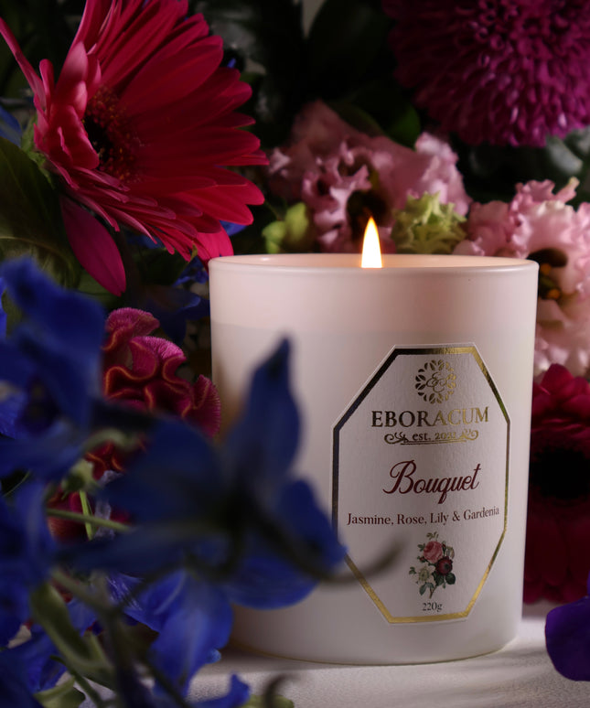 Eboracum Bouquet Floral Candle 