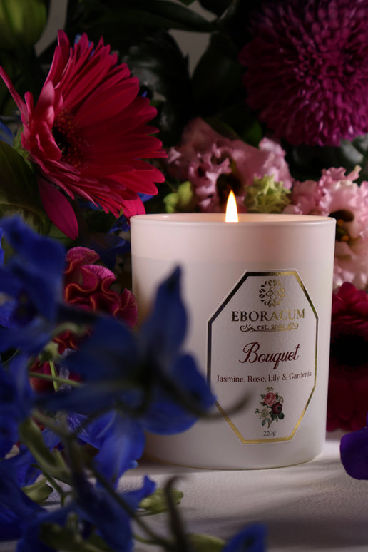 Eboracum Bouquet Floral Candle 