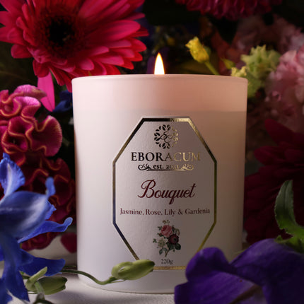 Eboracum Bouquet Floral Candle 