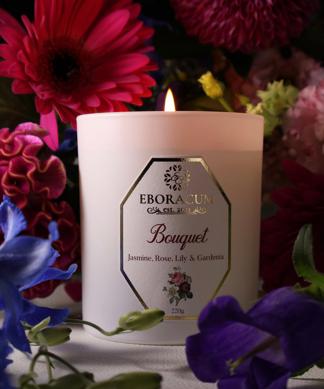 Eboracum Bouquet Floral Candle 