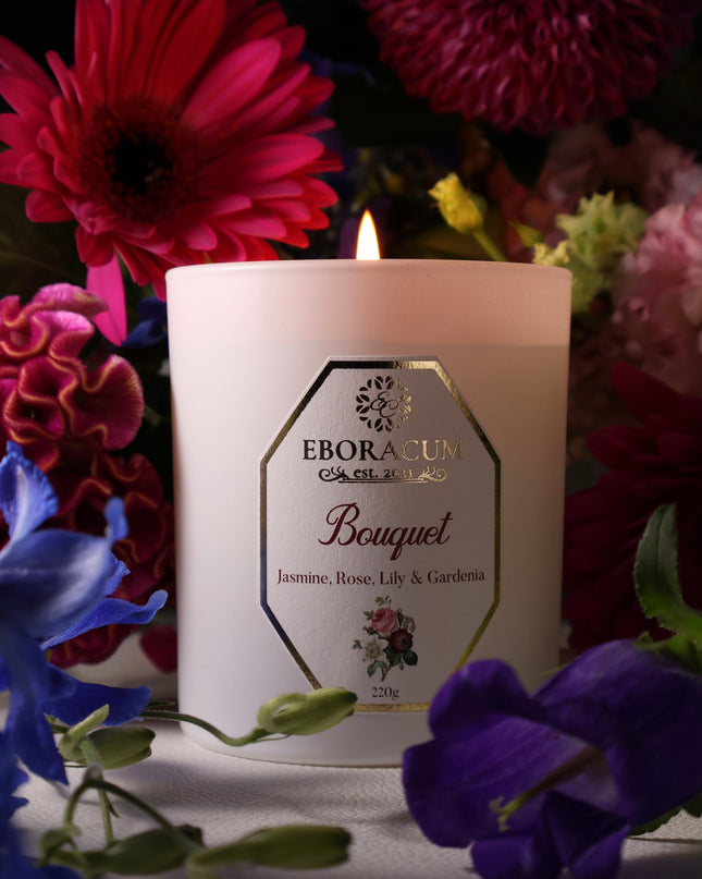 Eboracum Bouquet Floral Candle 