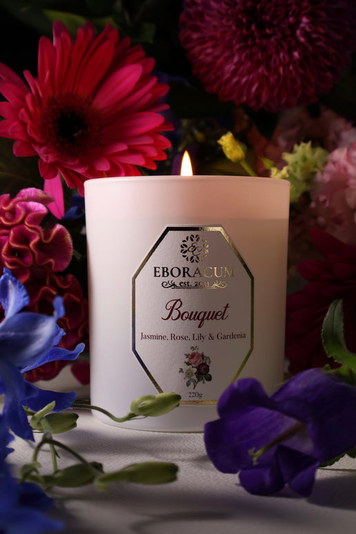 Eboracum Bouquet Floral Candle 