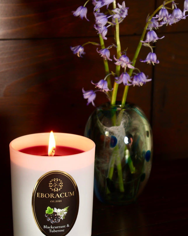EBORACUM BLACKCURRANT AND TUBEROSE CANDLE