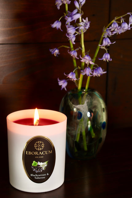 EBORACUM BLACKCURRANT AND TUBEROSE CANDLE