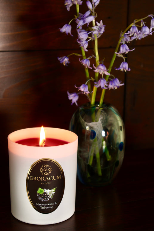 EBORACUM BLACKCURRANT AND TUBEROSE CANDLE