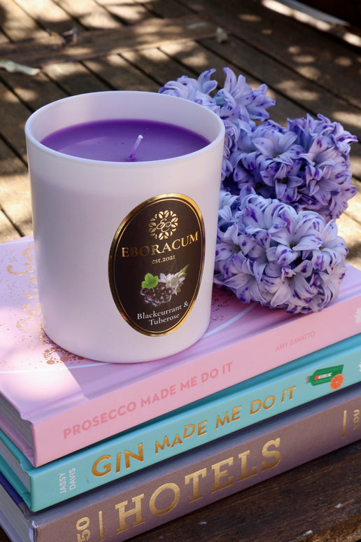 EBORACUM BLACKCURRANT AND TUBEROSE CANDLE