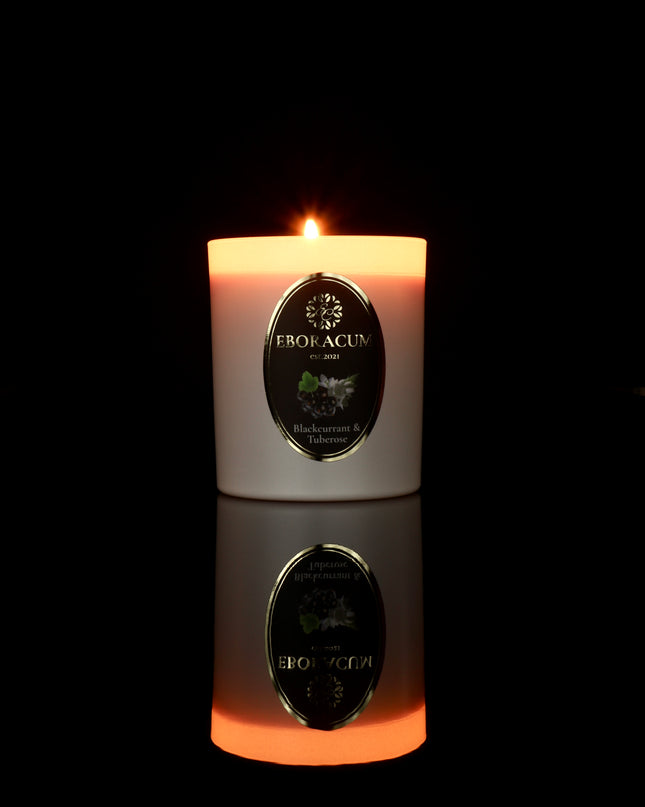 EBORACUM BLACKCURRANT AND TUBEROSE CANDLE