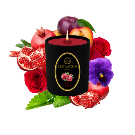 EBORACUM BLACK POMEGRANATE SCENTED CANDLE