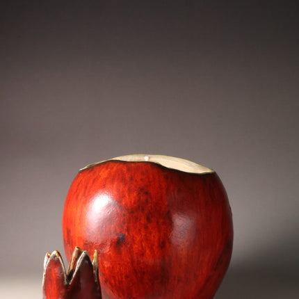 Eboracum Ceramic Pomegranate Candle
