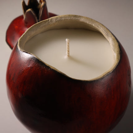 Eboracum Ceramic Pomegranate Candle