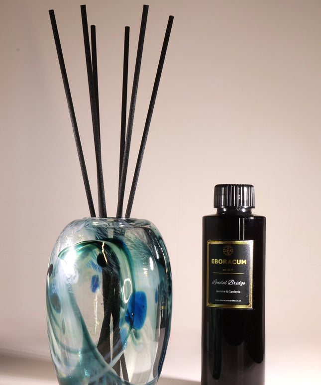 Handblown Glass Bullet Diffuser Bottle 