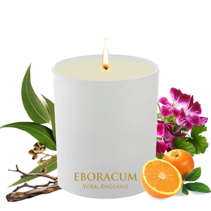 Museum Gardens York City Candle (Geranium, Woods, Citrus and Eucalyptus)