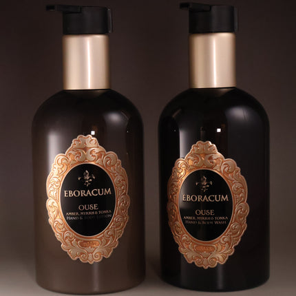 Ouse Hand and Body Lotion 300ml (Amber, Myrrh & Tonka)