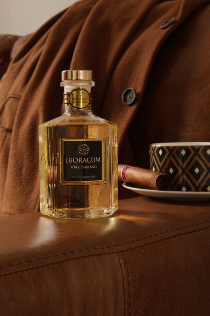 Eboracum House Reserve Bergamot, Leather & Tobacco Luxury Reed Diffuser 250ml