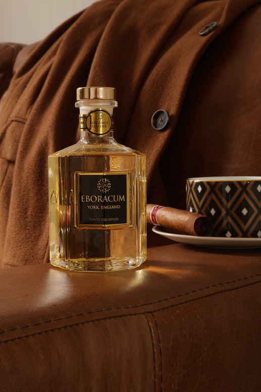 Eboracum House Reserve Bergamot, Leather & Tobacco Luxury Reed Diffuser 250ml
