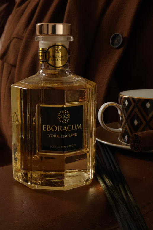 Eboracum House Reserve Bergamot, Leather & Tobacco Luxury Reed Diffuser 250ml