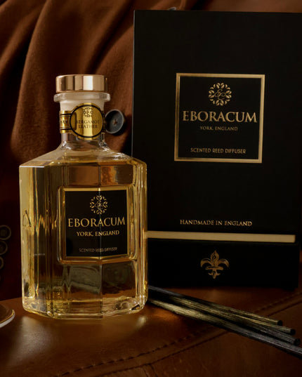 Eboracum House Reserve Bergamot, Leather & Tobacco Luxury Reed Diffuser 250ml