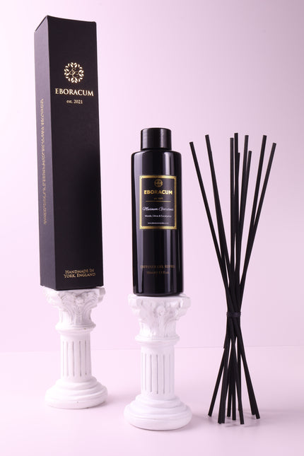Museum Gardens Diffuser Refill 150ml – Geranium, Woods, Citrus & Eucalyptus