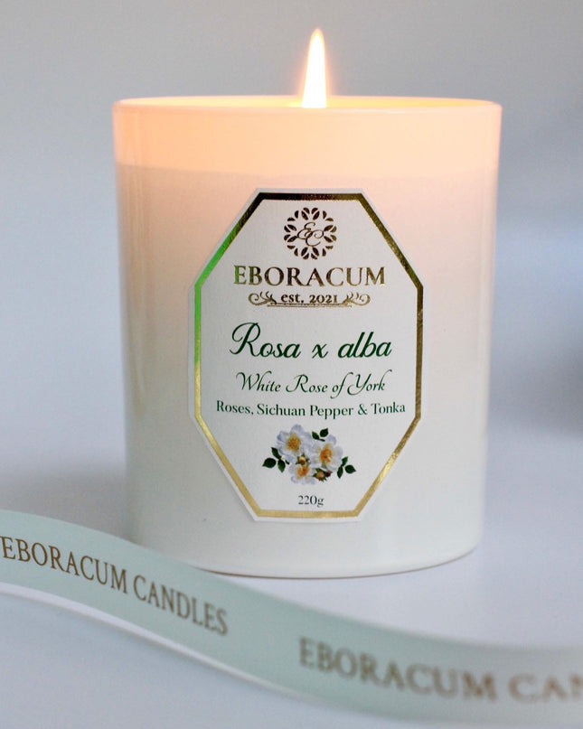 EBORACUM ROSA ALBA CANDLE