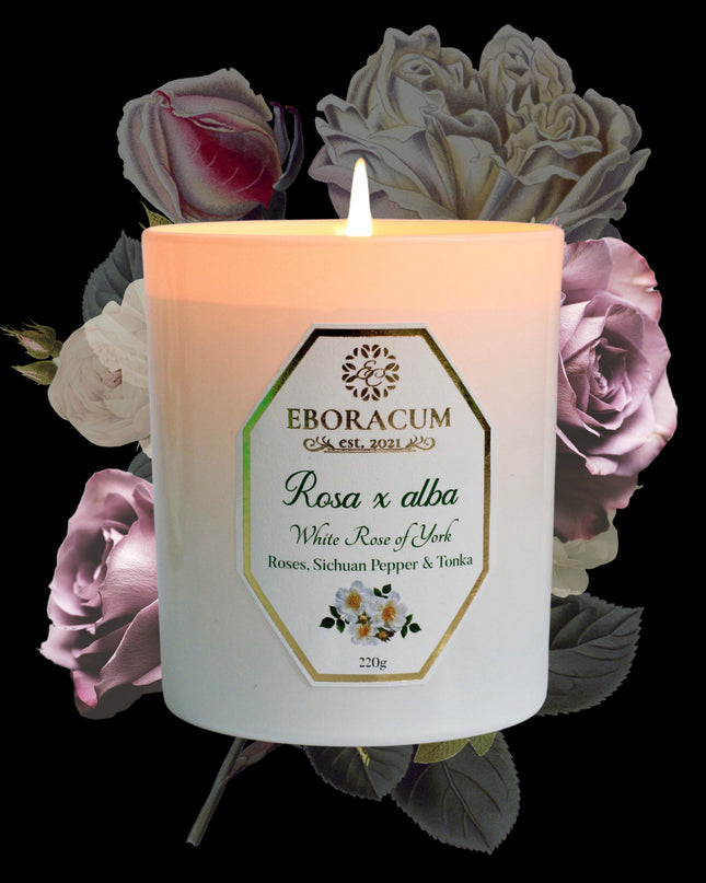 EBORACUM ROSA ALBA SCENTED CANDLE