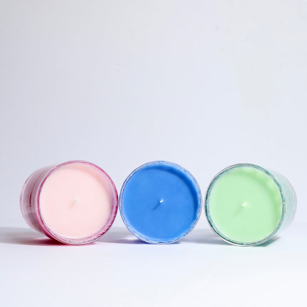 EBORACUM STEWART HEARN HANDBLOWN GLASS CANDLES