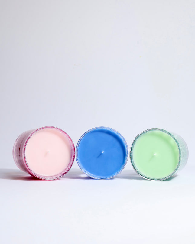 EBORACUM STEWART HEARN HANDBLOWN GLASS CANDLES