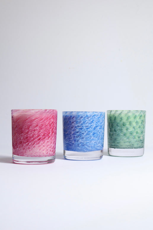 EBORACUM STEWART HEARN HANDBLOWN GLASS CANDLES