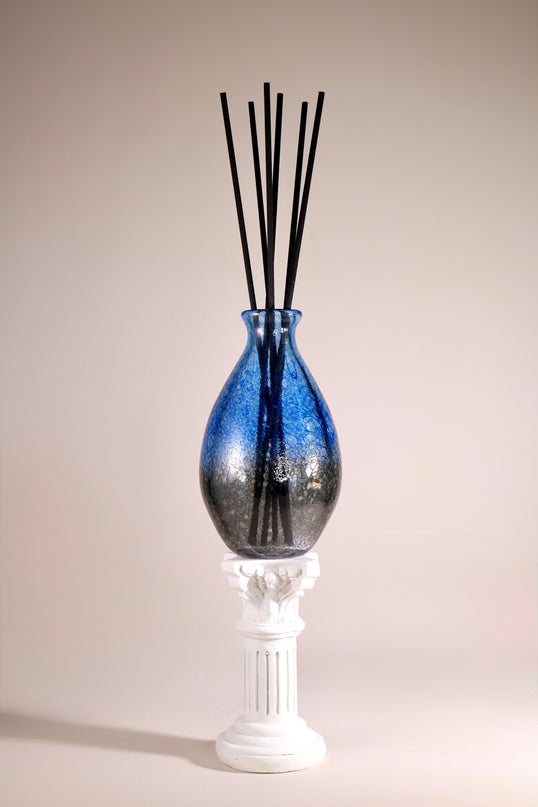 Sanders and Wallace Amphora Diffuser Bottle Blue