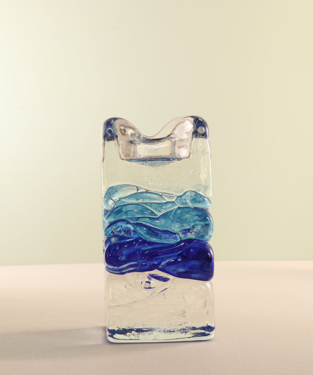 Sanders and Wallace Blue Tealight Holder