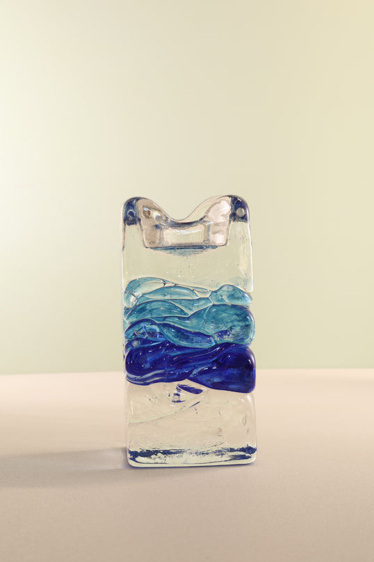 Sanders and Wallace Blue Tealight Holder